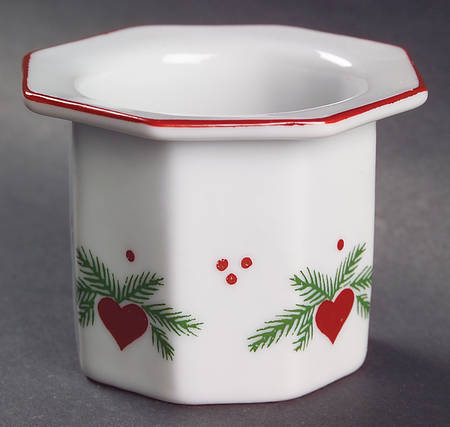 Hearts & Pines (Multisided) Single Egg Cup