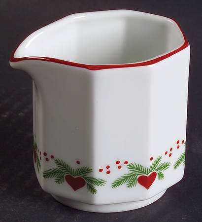 Hearts & Pines (Multisided) Mini Creamer by Porsgrund