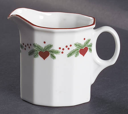 Hearts & Pines (Multisided) Creamer by Porsgrund