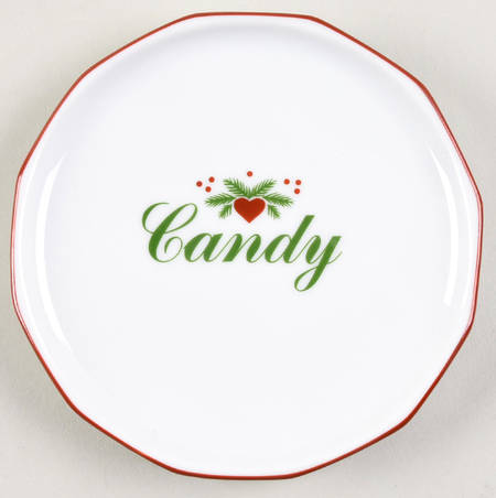 Hearts & Pines (Multisided) Candy Dish-Open 4"