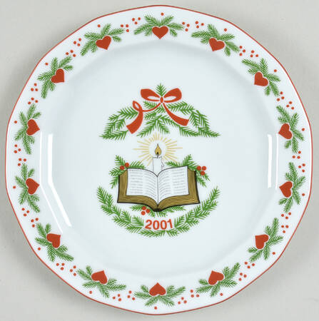 Hearts & Pines (Multisided) 2001 Collector Plate