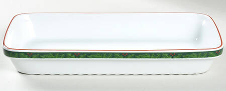 Hearts & Pines (Multisided) 12" Rectangular Baker