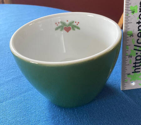 Hearts & Pines (Multisided) Dip Bowl for Chip & Dip Set