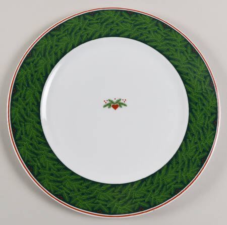 Hearts & Pines (Multisided) 11" Chop Plate (Round Platter) by Porsgrund