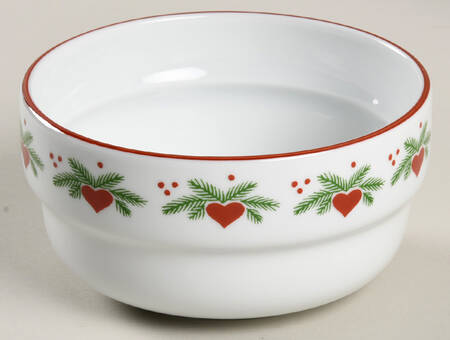 Hearts & Pines (Multisided) Individual Bowl No Lid