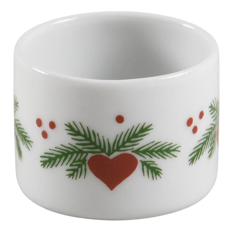 Hearts & Pines (Multisided) Napkin Ring by Porsgrund
