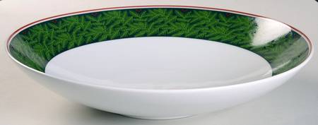 Hearts & Pines (Multisided) 11" Large Salad Serving Bowl by Porsgrund