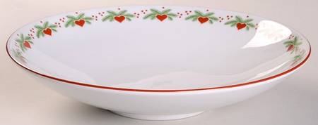 Hearts & Pines (Multisided) 10" Round Vegetable Bowl