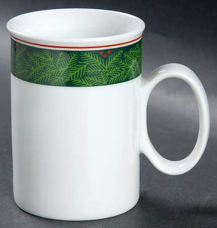 Hearts & Pines (Multisided) Flat Cup