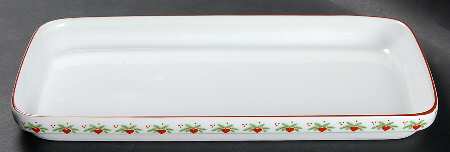 Hearts & Pines (Multisided) 12" Rectangular Baker by Porsgrund