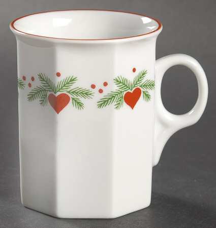 Hearts & Pines (Multisided) Flat Cup