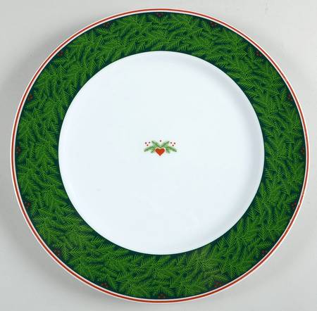Hearts & Pines (Multisided) 12" Chop Plate (Round Platter)