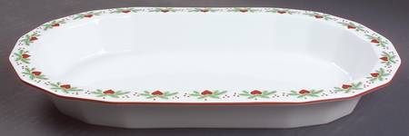 Hearts & Pines (Multisided) 14" Oval Serving Platter