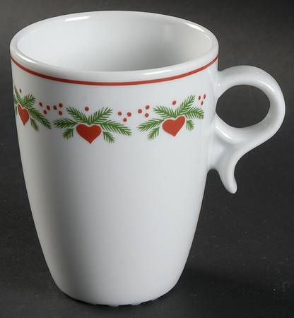 Hearts & Pines (Multisided) Mug by Porsgrund