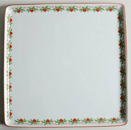 Hearts & Pines (Multisided) 11" Square Tray
