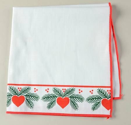 Hearts & Pines (Multisided) Cloth Napkin