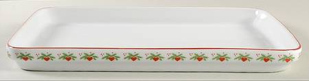 Hearts & Pines (Multisided) 12" Rectangular Baker