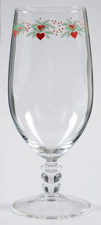Hearts & Pines (Multisided) Glassware Iced Tea by Porsgrund