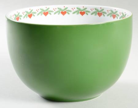 Hearts & Pines (Multisided) 7" Round Serving Bowl by Porsgrund