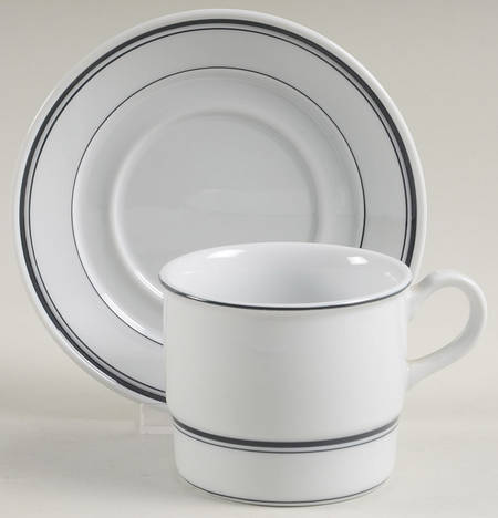 Kontut Flat Cup & Saucer Set