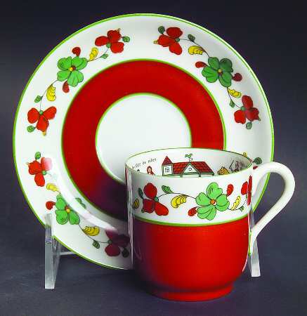 Nordic Flat Demitasse Cup & Saucer Set