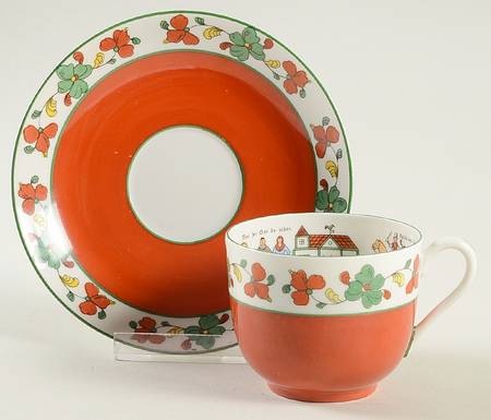 Nordic Flat Cup & Saucer Set