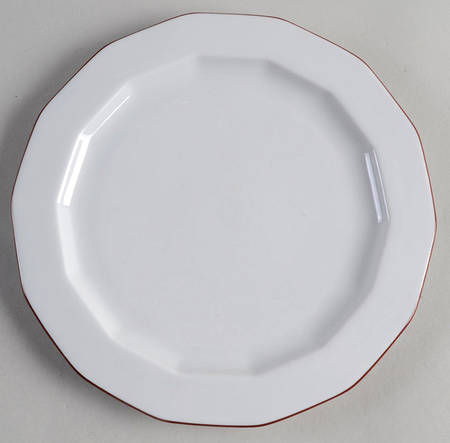 Octavia Red Bread & Butter Plate