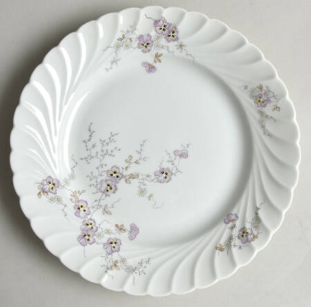 Pansy Salad Plate