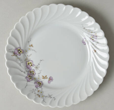 Pansy Bread & Butter Plate