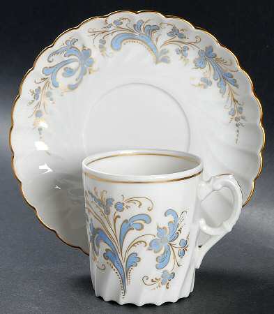 Seljord Flat Demitasse Cup & Saucer Set