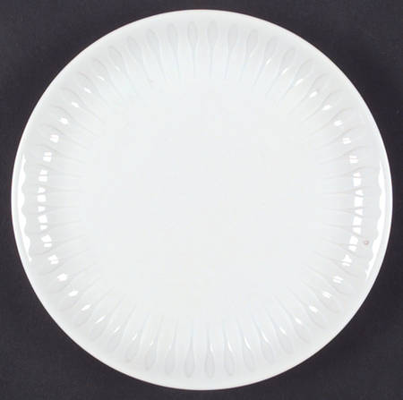 Spire White Bread & Butter Plate