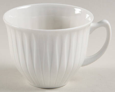 Spire White Flat Cup