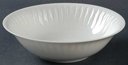 Spire White Coupe Cereal Bowl
