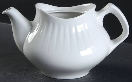 Spire White Teapot No Lid