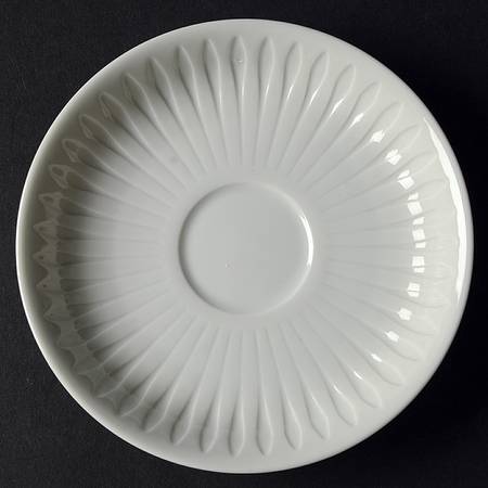 Spire White Saucer for Demitasse Cup