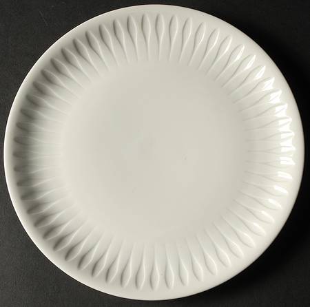 Spire White Salad Plate