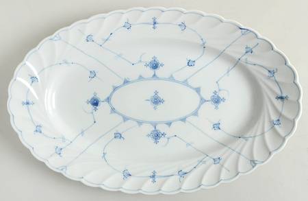 Straw (Swirled) 15" Oval Serving Platter
