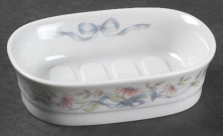 Princess Heritage Floral Ribbon Soap Dish