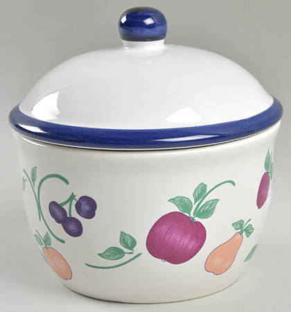 Orchard Medley Butter Tub & Lid