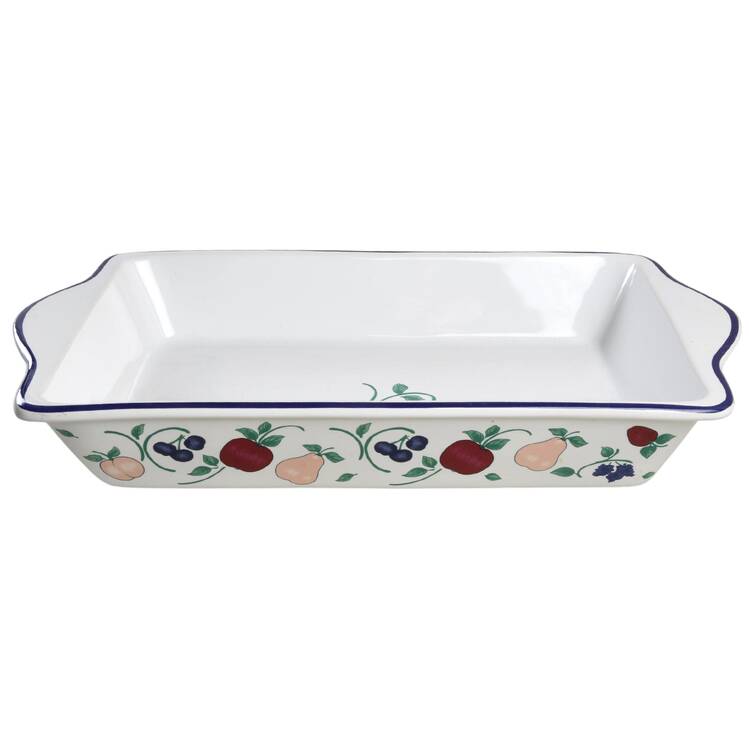 Orchard Medley 15" Rectangular Baker by Princess House
