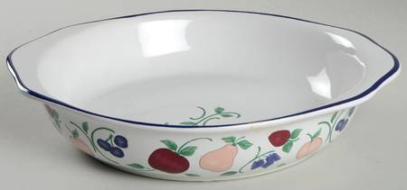 Orchard Medley 10" Pie Baking Plate