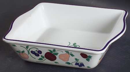 Orchard Medley 10" Square Baker by Princess House
