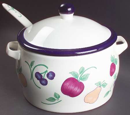 Orchard Medley Tureen & Lid w/Ladle