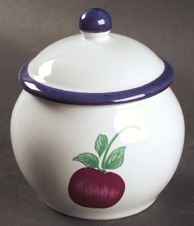 Orchard Medley Sugar Bowl & Lid
