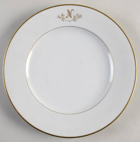 Princess Heritage (Gold Trim) Dinner Plate