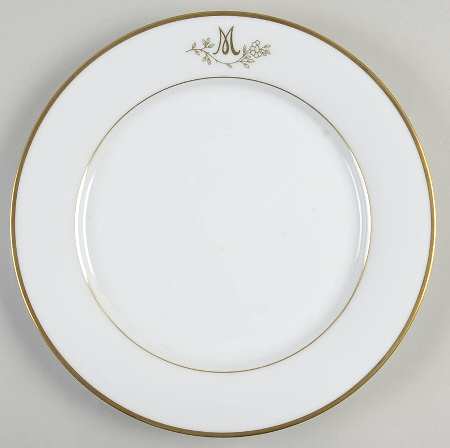 Princess Heritage (Gold Trim) Dinner Plate