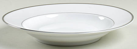Princess Heritage (Platinum Trim) Rim Soup Bowl