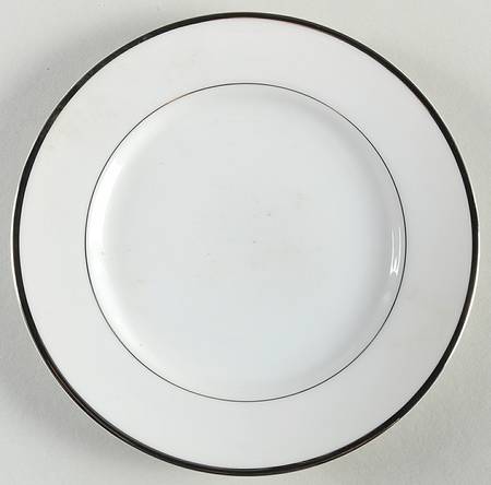 Princess Heritage (Platinum Trim) Bread & Butter Plate