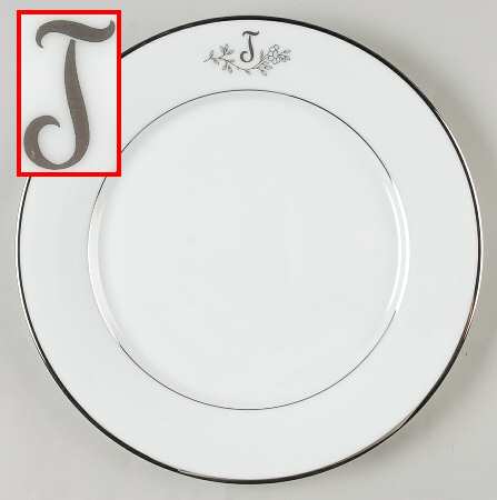 Princess Heritage (Platinum Trim) Dinner Plate