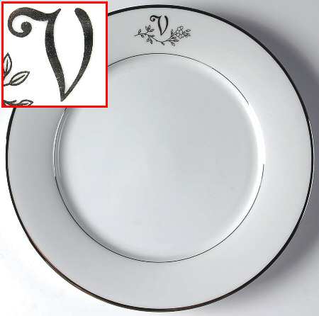 Princess Heritage (Platinum Trim) Dinner Plate